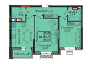 2-х комнатная квартира